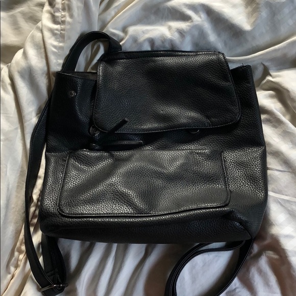 briefcase backpack combo leather Dublin Leather Backpack Briefcase 2-in-1